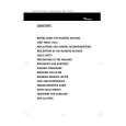 WHIRLPOOL AWM 5060/3 Owners Manual WHIRLPOOL AWM 5060/3 Owners Manual