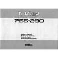 YAMAHA PSS-290 Owners Manual YAMAHA PSS-290 Owners Manual