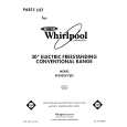 WHIRLPOOL RF302BXVG2 Parts Catalog WHIRLPOOL RF302BXVG2 Parts Catalog