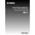 YAMAHA YST-SW800 Owners Manual YAMAHA YST-SW800 Owners Manual