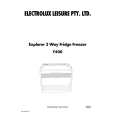 ELECTROLUX LOISIRS F400EGP Owners Manual ELECTROLUX LOISIRS F400EGP Owners Manual