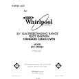WHIRLPOOL SF314PSRW1 Parts Catalog WHIRLPOOL SF314PSRW1 Parts Catalog