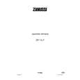 ZANUSSI ZRT 15 JT Owners Manual ZANUSSI ZRT 15 JT Owners Manual