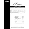 ROLAND F-90 Owners Manual ROLAND F-90 Owners Manual