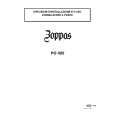 ZOPPAS PO420 Owners Manual ZOPPAS PO420 Owners Manual