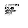 BOSS RCL-10 Owners Manual BOSS RCL-10 Owners Manual