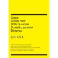 ZANUSSI ZHC929X Owners Manual ZANUSSI ZHC929X Owners Manual