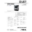 SONY CXJS77 Service Manual SONY CXJS77 Service Manual