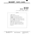 SHARP SF-A18 Parts Catalog SHARP SF-A18 Parts Catalog