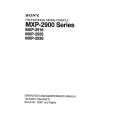 SONY MXP2900 Service Manual SONY MXP2900 Service Manual