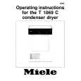 MIELE T1069C Owners Manual MIELE T1069C Owners Manual