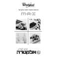 WHIRLPOOL MAX 38/BL Owners Manual WHIRLPOOL MAX 38/BL Owners Manual