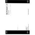 AEG MC 21-W Owners Manual AEG MC 21-W Owners Manual