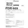 PIONEER PDR-609/KU/CA Service Manual PIONEER PDR-609/KU/CA Service Manual