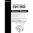 ROLAND GK-3B Owners Manual ROLAND GK-3B Owners Manual