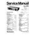 TECHNICS SA350 Service Manual TECHNICS SA350 Service Manual