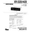 SONY XR-4420 Service Manual SONY XR-4420 Service Manual