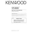 KENWOOD VR8060 Owners Manual KENWOOD VR8060 Owners Manual