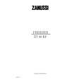 ZANUSSI ZV48RF Owners Manual ZANUSSI ZV48RF Owners Manual