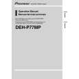 PIONEER DEH-P77MP Owners Manual PIONEER DEH-P77MP Owners Manual