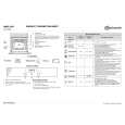 WHIRLPOOL BMZE 6203/IN Quick Start WHIRLPOOL BMZE 6203/IN Quick Start