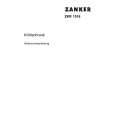 ZANKER ZKR 1516 Owners Manual ZANKER ZKR 1516 Owners Manual