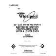 WHIRLPOOL SE950PERW9 Parts Catalog WHIRLPOOL SE950PERW9 Parts Catalog