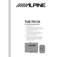 ALPINE TUET011A Owners Manual ALPINE TUET011A Owners Manual
