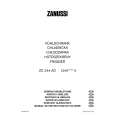 ZANUSSI ZC244AO Owners Manual ZANUSSI ZC244AO Owners Manual