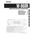 TEAC W860R Owners Manual TEAC W860R Owners Manual