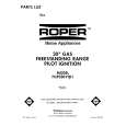 WHIRLPOOL FGP320VL1 Parts Catalog WHIRLPOOL FGP320VL1 Parts Catalog