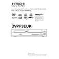 HITACHI DVPF3EUK Owners Manual HITACHI DVPF3EUK Owners Manual
