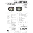 UNKNOWN XS8693 Service Manual UNKNOWN XS8693 Service Manual