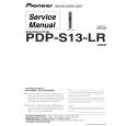 PIONEER PDP-S13-LR/XIN1/E Service Manual PIONEER PDP-S13-LR/XIN1/E Service Manual