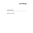 PRIVILEG 398.346 7/40073 Owners Manual PRIVILEG 398.346 7/40073 Owners Manual