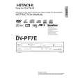 HITACHI DVPF7E Owners Manual HITACHI DVPF7E Owners Manual