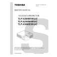 TOSHIBA TLP-X3000B Service Manual TOSHIBA TLP-X3000B Service Manual