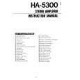 HITACHI HA-5300 Owners Manual HITACHI HA-5300 Owners Manual
