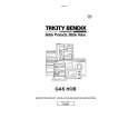 TRICITY BENDIX HG250B Owners Manual TRICITY BENDIX HG250B Owners Manual