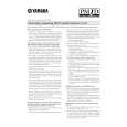 YAMAHA CS1D Owners Manual YAMAHA CS1D Owners Manual