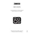 ZANUSSI ZKT 630DX Owners Manual ZANUSSI ZKT 630DX Owners Manual