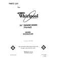 WHIRLPOOL RH5336XLQ0 Parts Catalog WHIRLPOOL RH5336XLQ0 Parts Catalog