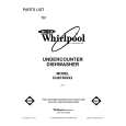WHIRLPOOL DU8150XX2 Parts Catalog WHIRLPOOL DU8150XX2 Parts Catalog
