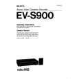 SONY EV-S900 Owners Manual SONY EV-S900 Owners Manual