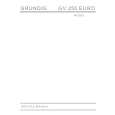 GRUNDIG GV255EURO Owners Manual GRUNDIG GV255EURO Owners Manual