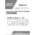 EMERSON CEDV800D Owners Manual EMERSON CEDV800D Owners Manual