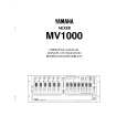 YAMAHA MV1000 Owners Manual YAMAHA MV1000 Owners Manual