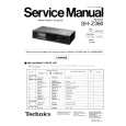 TECHNICS SHZ360 Service Manual TECHNICS SHZ360 Service Manual
