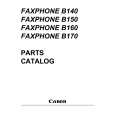 CANON FAXPHONE B140 Parts Catalog CANON FAXPHONE B140 Parts Catalog