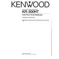 KENWOOD KR300HT Owners Manual KENWOOD KR300HT Owners Manual